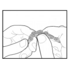 Shimano CUES Zincir CN-LG500 LINKGLIDE 126 bakla 9-10-11 Vites QUICK-LINK