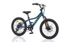 Broster QTY Disk Fren 20 Jant Çocuk Bisikleti Mavi-Yeşil