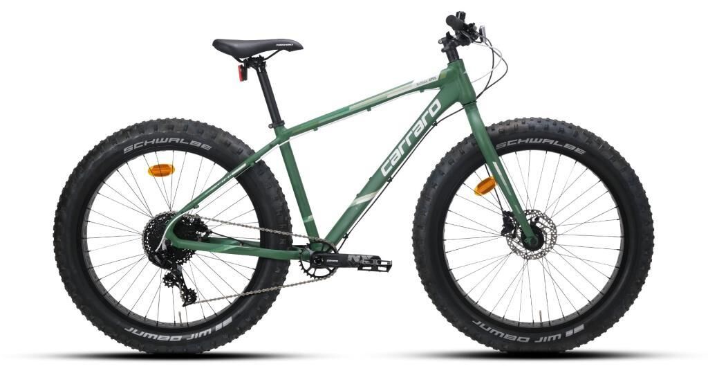 Carraro Buffalo Apex 26 Jant Fat Bike Bisiklet Yeşil