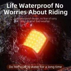 Forte GT 6042 Usb Şarjlı Bisiklet Arka Stop 100 Lümen