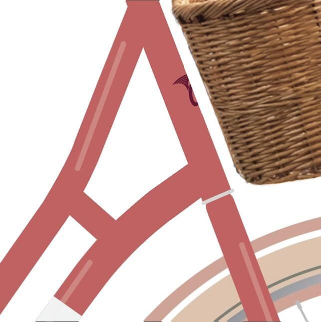 Carraro Elena 28 Jant Şehir Tur Bisikleti Metalik Pembe