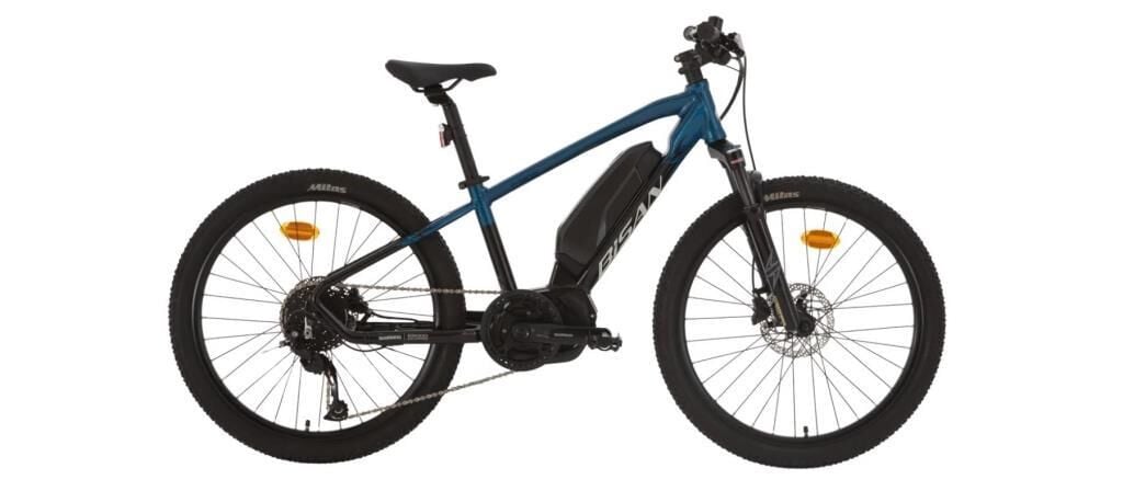 Bisan Arrow 24 Jant Elektrikli Çocuk Bisikleti Mavi