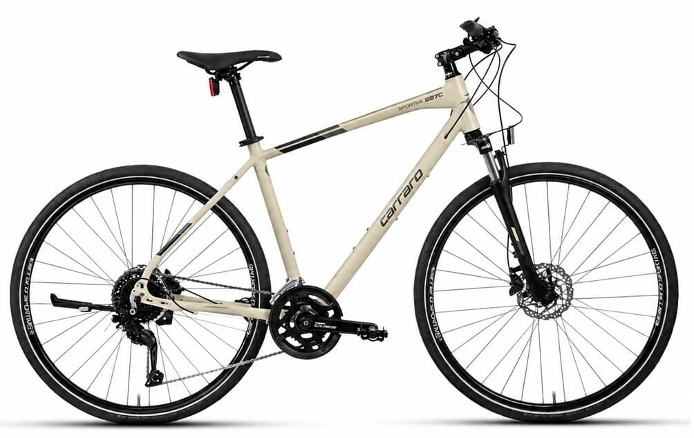 Carraro Sportive 227C H Disk Şehir Tur Bisikleti Mat Lime Yeşil
