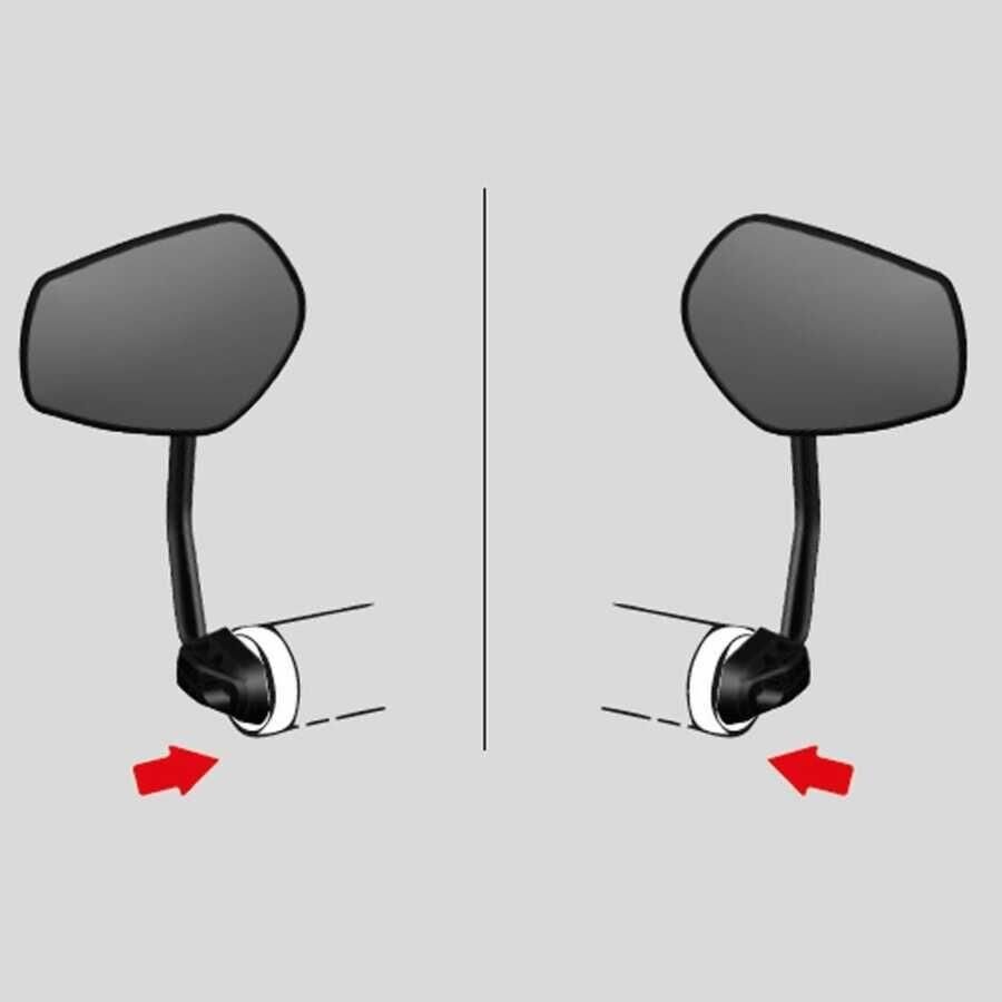 Lexis Flank 104 Geniş Açılı Bisiklet Gidon Bağlantılı Ayna