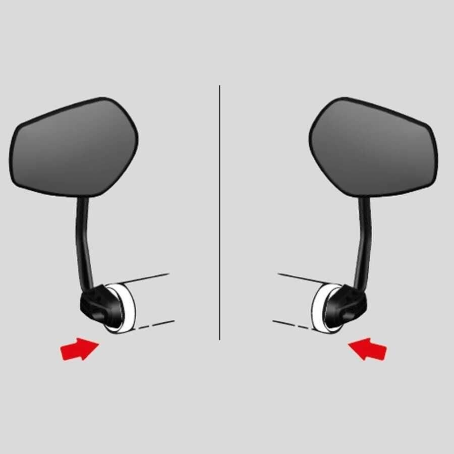 Lexis Flank 104 Geniş Açılı Bisiklet Gidon Bağlantılı Ayna
