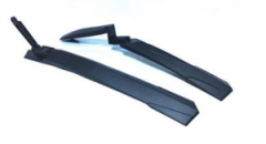 ADK 26-27,5-29 Jant Tak-Çıkar Ön-Arka Bisiklet Çamurluğu Siyah