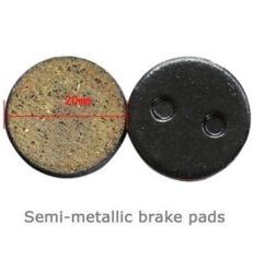 Forte GT BLT-3 Xiaomi Citycoco T4 Scooter Uyumlu Bisiklet Disk Fren Balatası