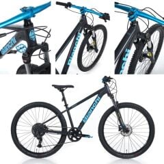 2026 Bianchi Magma 27.X Essa 27.5 Jant Bisiklet Siyah/Mavi