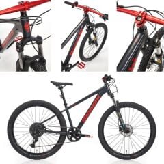 2026 Bianchi Magma 27.X Essa 27.5 Jant Bisiklet Siyah/Kırmızı