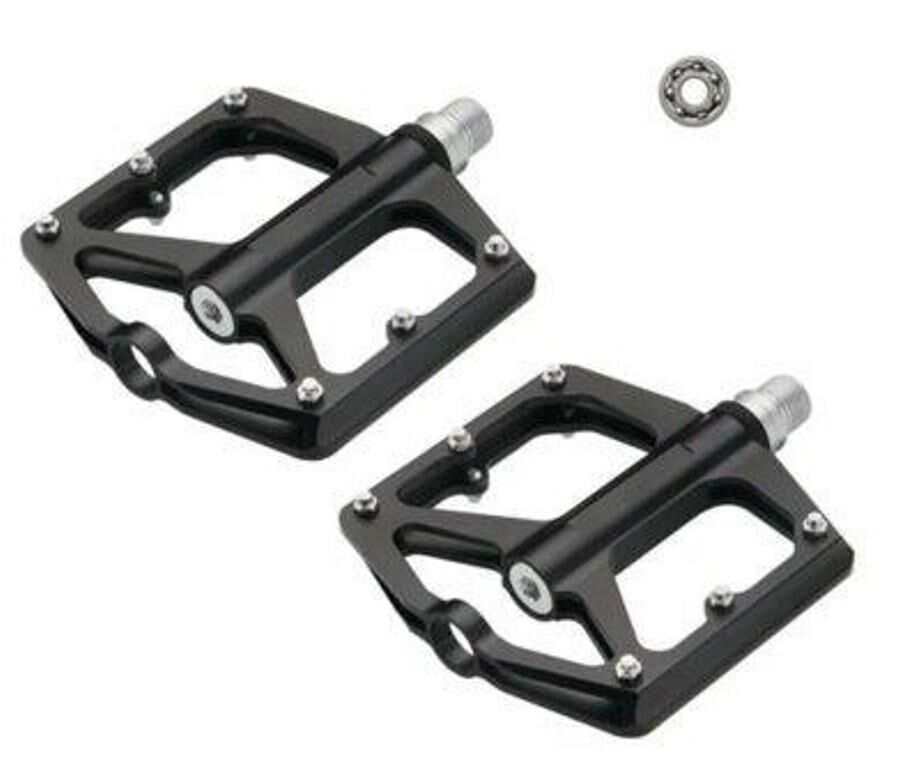 Epic Impact KICKR Alüminyum Rulmanlı Çivili Platform Pedal Siyah