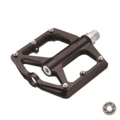 Epic Impact KICKR Alüminyum Rulmanlı Çivili Platform Pedal Siyah