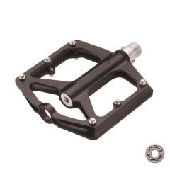 Epic Impact KICKR Alüminyum Rulmanlı Çivili Platform Pedal Siyah