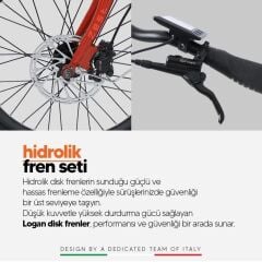 Strada E-Rapido 20 Jant Elektrikli Katlanır Bisiklet Gri
