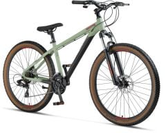 2026 Mosso Wildfire LTD H Disk 27.5 Jant Bisiklet Mat Yeşil/Kırmızı