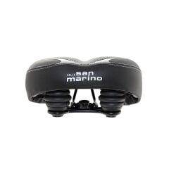 San Marino 6001 Elastomer Yaylı Geniş Rahat Yumuşak Bisiklet Sele
