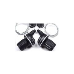 Sram 3.0 Comp Grip Shift 6 Lı Vites Kolu Seti (Shimano Uyumlu)