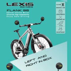 Lexis Flank 96 Geniş Açılı Bisiklet Gidon Bağlantılı Ayna