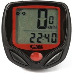 Sunding SD-548B Kablolu Bisiklet Kilometre KM Saati Hız Göstergesi
