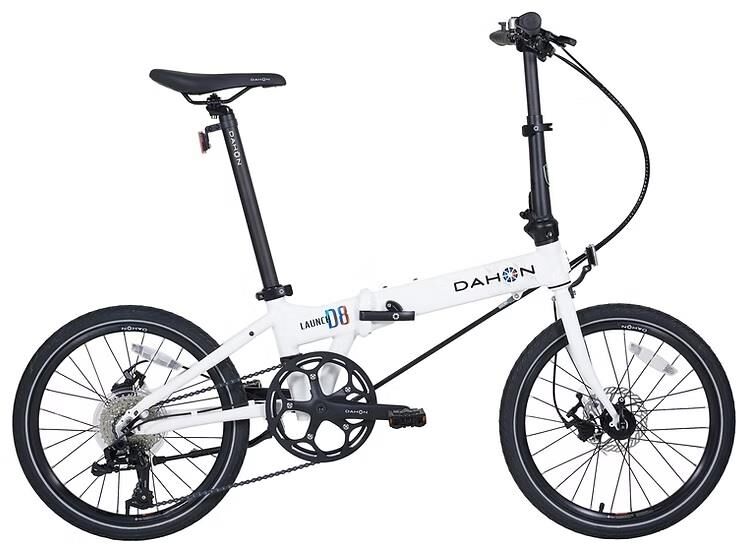 Dahon Launch D8 Katlanır Bisiklet Beyaz