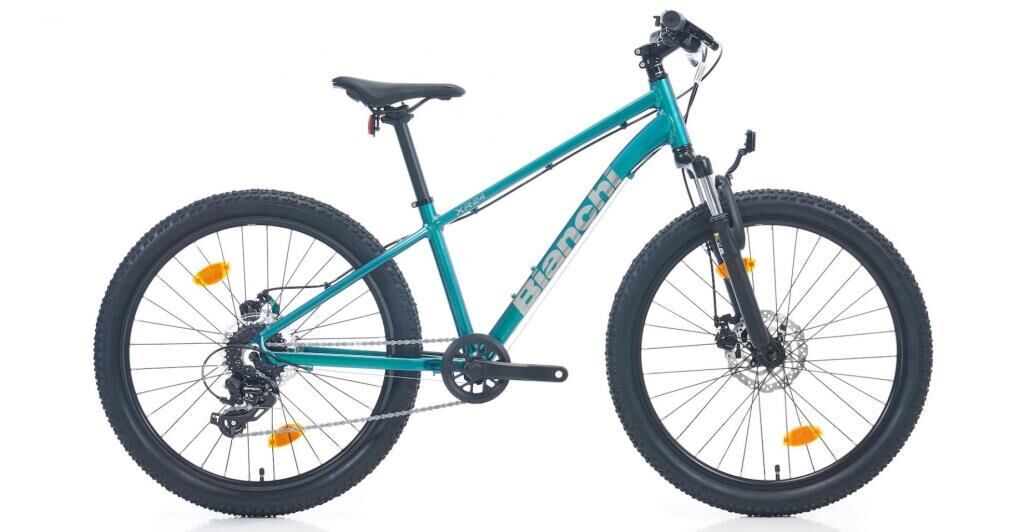 2026 Bianchi XR24 24 Jant Çocuk Bisikleti Metalik Koyu Yeşil