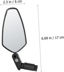 Impact GEMEN 2 Geniş Açılı Ayarlı Bisiklet Gidon Aynası 360 Dönebilir