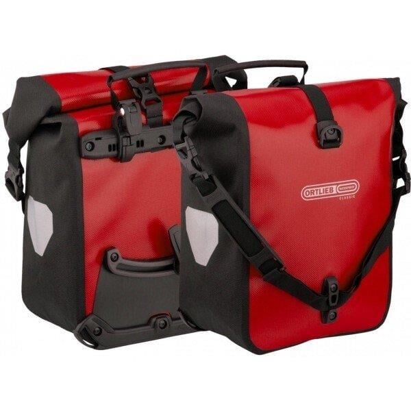 Ortlieb Sport-Roller Classic Ön Bisiklet Çanta 25L Siyah-Kırmızı QL2.1 F6302
