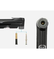 Giyo GP-41CP Göstergeli Mini Bisiklet El Pompası Akıllı Valf