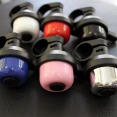 Forte GT 5041 İtmeli Metal Yüksek Tın Ses Bisiklet Zili Karışık Renkli