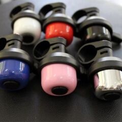 Forte GT 5041 İtmeli Metal Yüksek Tın Ses Bisiklet Zili Karışık Renkli