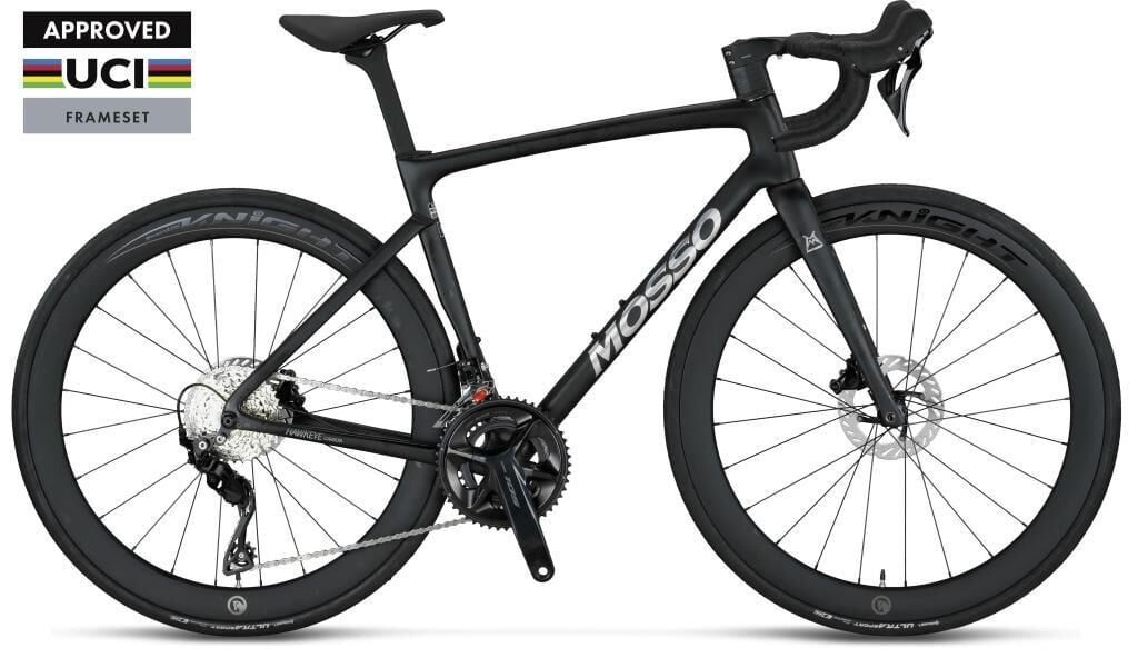 2026 MOSSO R16 SR7.2 UCI Karbon Yol Yarış Bisikleti Siyah