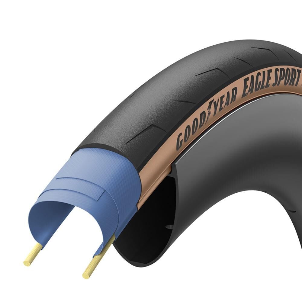 Goodyear Eagle Sport 700x28 Dış Lastik Kahverengi