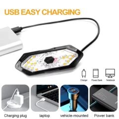 AYD Kablosuz Bisiklet Scooter Sinyal Stop Usb Şarjlı