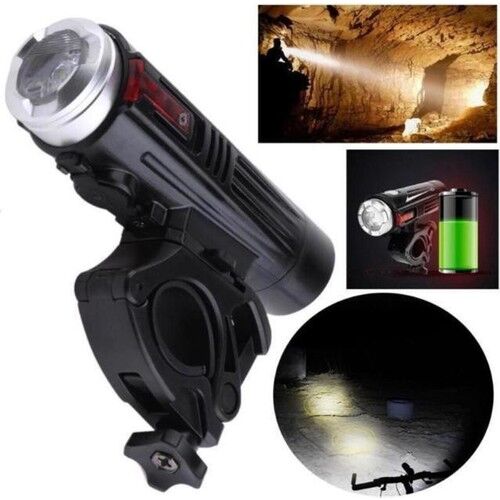 Huibo 6113 Usb Şarjlı 880 Lümen Bisiklet Far