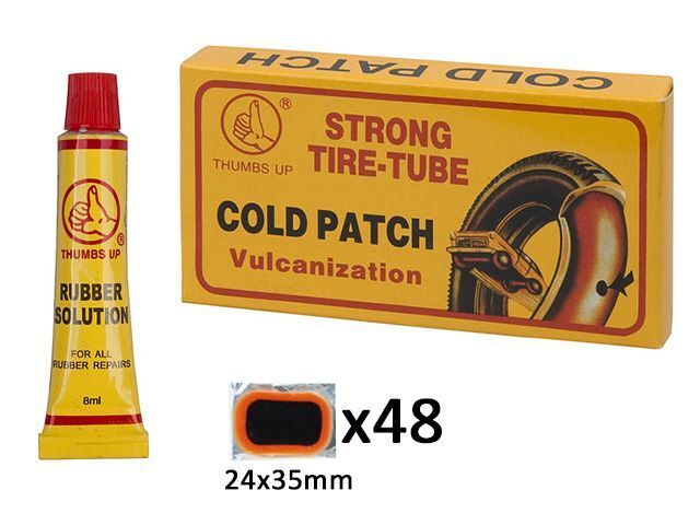 Thumbs up 48 li Bisiklet Lastik Tamir Yama Seti