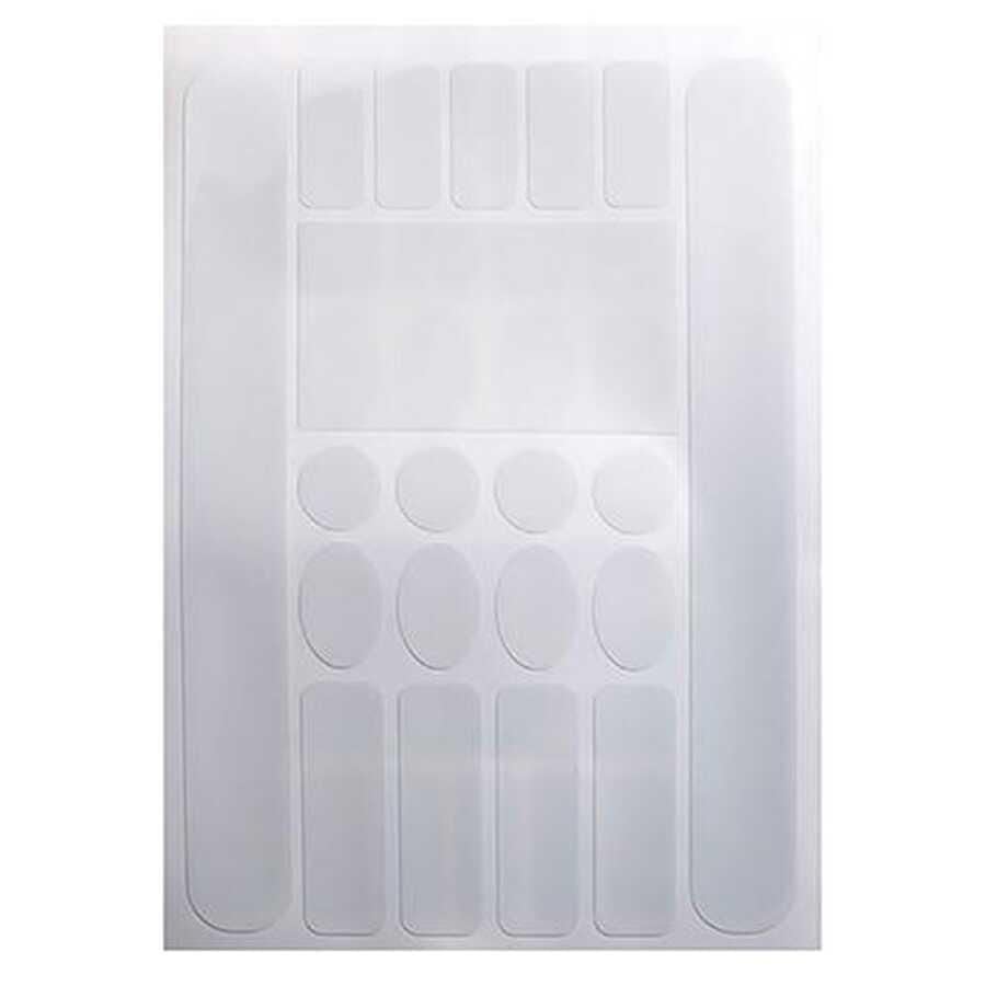 EFR Kadro Koruma Etiket Seti Şeffaf