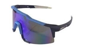 Forte GT G4681 UV 3 Renkli Camlı Bisiklet Gözlük Siyah/Mavi