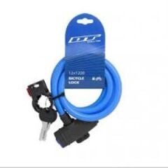 Impact DT Anahtarlı Bisiklet Kilidi 12x1000 Mavi
