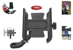 CARUB Motosiklet Telefon Tutucu Metal Ayarlı