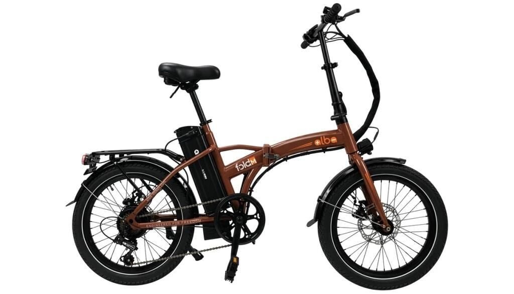 Alba FOLD M Katlanır Elektrikli Bisiklet Kahve Bronz