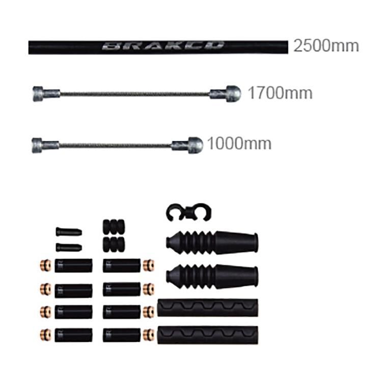 Brakco HBS-R-02 Yol Çelik Fren Teli Teflonlu Dış Kablo Seti