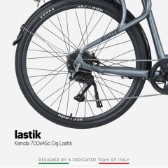 Strada E-Lite H Disk Elektrikli Şehir Tur Bisikleti Antrasit