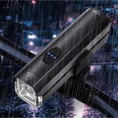 AYD 1000 Lümen Şarjlı Bisiklet Scooter Gidon Led Far