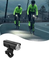 AYD 1000 Lümen Şarjlı Bisiklet Scooter Gidon Led Far