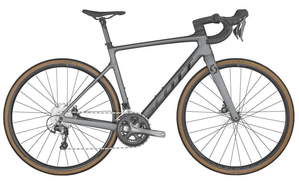 2024 Scott Addict 40 Karbon Yol Bisikleti Gri
