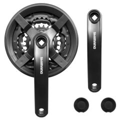 Shimano Tourney FC-TY301 Aynakol Siyah 42-34-24 170mm Kutusuz