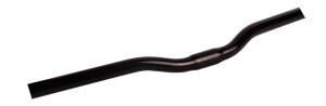 TW Aluminyum 25.4mm Bisiklet Gidonu Siyah Kısa