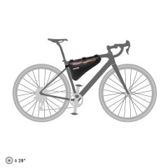 ORTLIEB F9973 Bikepacking Kadro Çantası 4L Mat Siyah