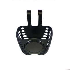 Tex XBYC 1689 Çocuk Bisikleti Gidona Geçmeli Ön Sepet Plastik Siyah