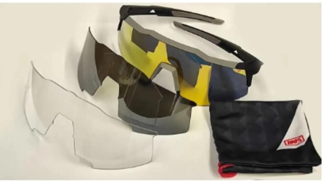 Forte GT G4681 UV 3 Renkli Camlı Bisiklet Gözlük Siyah