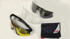 Forte GT G4681 UV 3 Renkli Camlı Bisiklet Gözlük Siyah